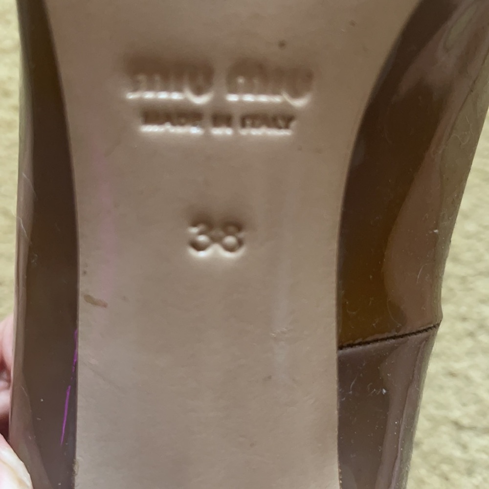 Miu miu metal toe pumps - Picture 3 of 4